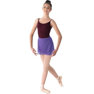 image:imageMirella Womens Georgette Wrap Dance SkirtPeriwinkle