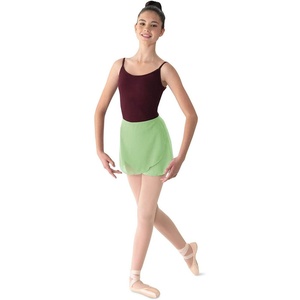 image:imageMirella Womens Georgette Wrap Dance SkirtSeafoam