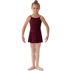 image:imageMirella girls Mirella Girls Georgette Mock Wrap SkirtBurgundy