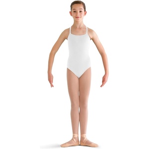 image:imageBloch Dance Girls Pranay Adjustable Strap Camisole LeotardWhite